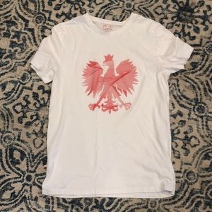 Men’s L Polish Polska T-shirt